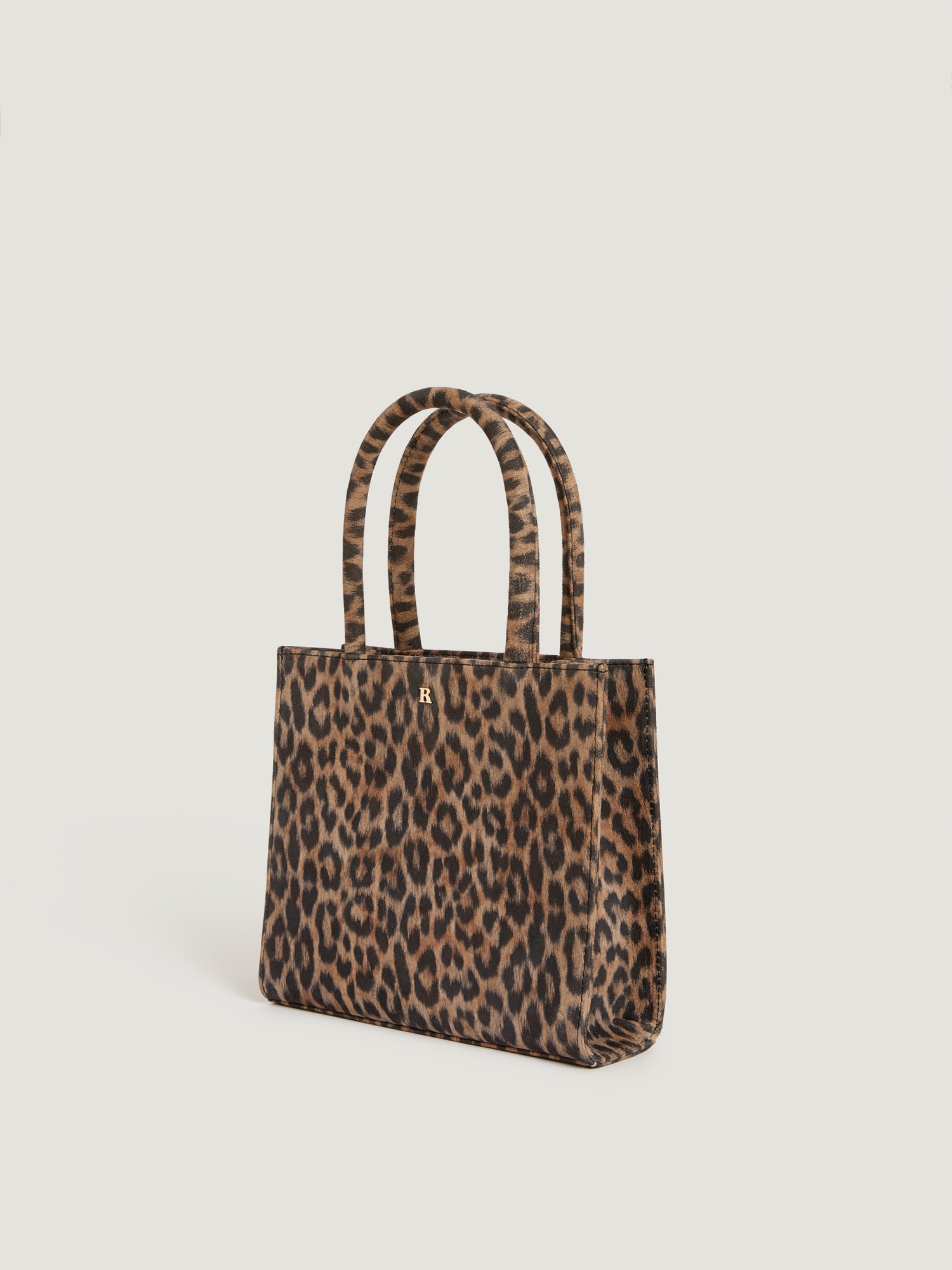 Leopard suede mini bag Rouje Rouje Paris